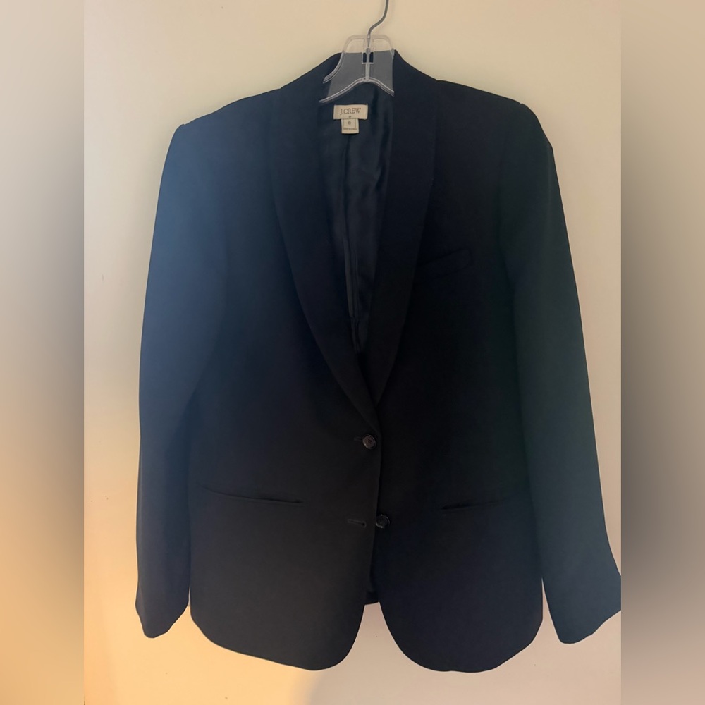 J. Crew Black Women's Single-Breasted Blazer